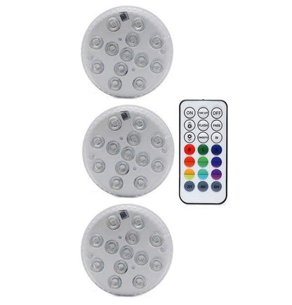 Upgrade Magnet RGB Submersible Light IP68 13LEDs Underwater Night Lamp Outdoor Vase Bowl Pond Swimming Pool Decor Lamp
