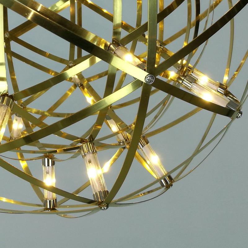 Industrial Loft Iron Ball Sparking Pendant Light LED G4 Modern Nordic Hanging Lamp For Living Room Lobby Hotel Restaurant Cafe