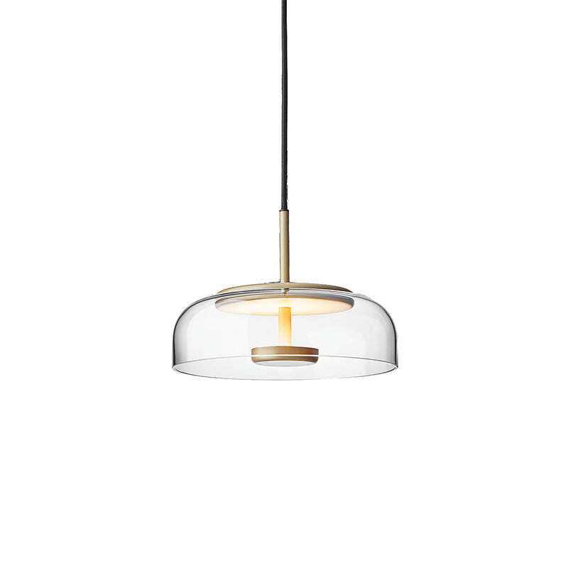 Modern Simple Chandelier Creative Circular Living Room Light Dining Room Bedroom LED Light