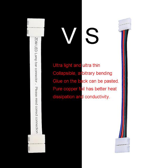 65FT LED Light Strips Waterproof Flexible with IR 44 Key Double Outlet Controller Extended Flexible Strip Lights for Bedroom Party Home Decration 360LEDs 5050SMD 10mm RGB 2x32.8FT