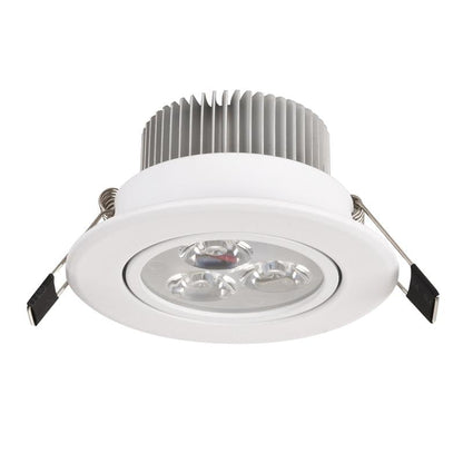 1pcs Spot led 1W 3W 4W 5W 7W Downlight Residential Dimmable Warm Nature Pure White Recessed LED Lamp Light Adjustable