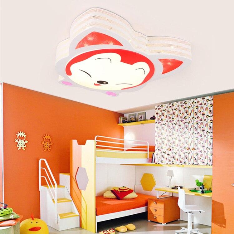 Modern Ceiling Light With Remote Control And Bluetooth Speaker For Kids Room Light