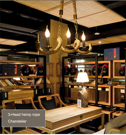 Nordic Vintage Pendant Lamps Industrial Style Light Chandelier For Restaurant Bar Cafe Bra Bedroom Light