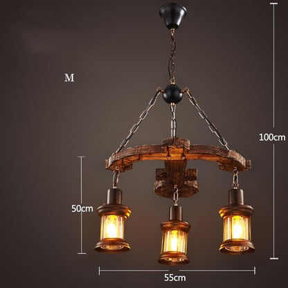 The Coffee Restaurant Bar Bar Has A Retro Idea of American Chandeliers