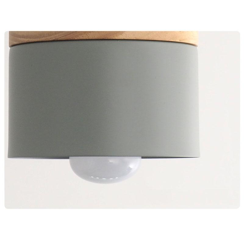 LED Wood Pendant Light Modern Nordic Pendant Lamp LED Pendant Lighting Bedroom Bedside Study Corridor Hotel Pendant Lamps