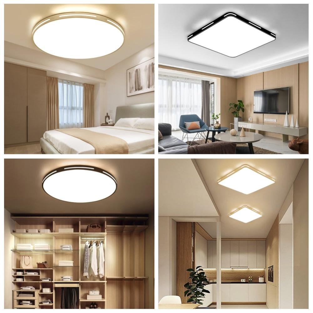 Modern LED Ceiling Light Simple Decoration Fixtures for Study Dining Room Bedroom Living Room Balcony Ceiling Lamp