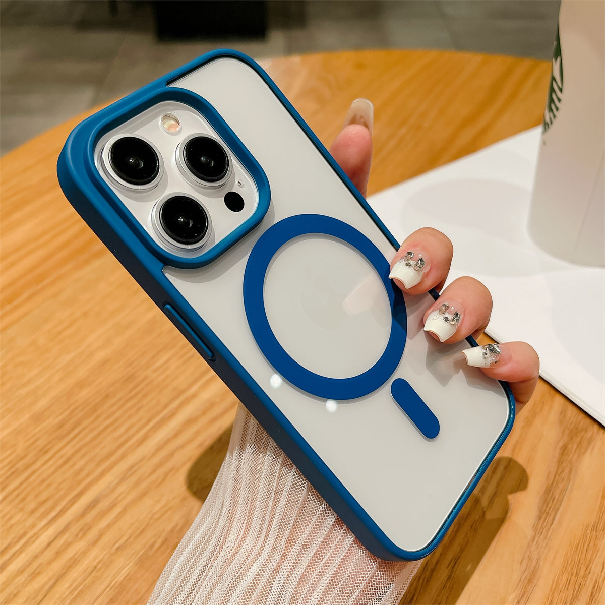 Luxury Shockproof For Magsafe Wireless Charge Case for iPhone 17 16 15 14 13 12 11 Pro Max XR Air Clear Magnetic Bumper Cover