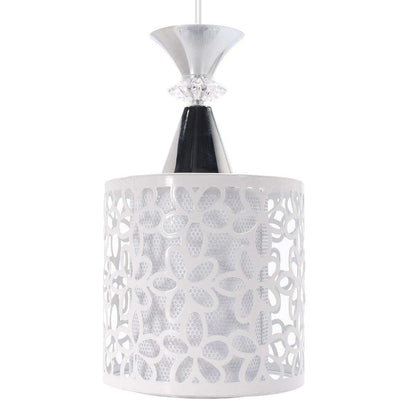 Modern Crystal Iron LED Ceiling Light Fixtures Chandelier Pendant Lamp for Dining Room Kitchen Decoration Fixture Lights LED