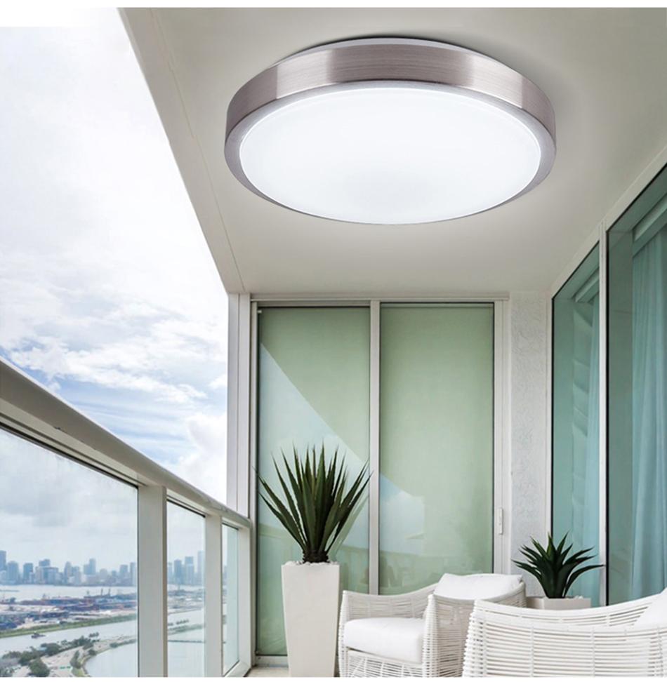 Ultra Thin LED Ceiling Lights Modern Lamp Living Room Bedroom Kitchen Lighting Fixture Surface Mount Remote Control