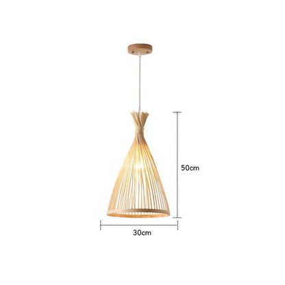 Restaurant Chandelier Bamboo Creative Personality Simple