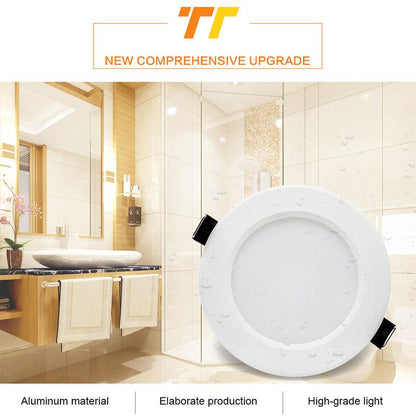 Dimmable Waterproof LED Recessed Downlight 5W 7W 9W 12W 15W LED Spot Light Ceiling Lamp Home Lighting For Bathroom lamp