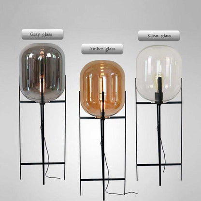 Modern home deco lighting Nordic floor lights LED living room standing fixtures Glass illumination bedroom floor lamps