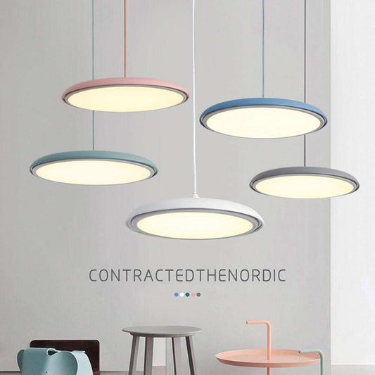 Nordic Post-Modern LED Pendant Lights Restaurant Living Room Bar Kitchen Handing Lamps Industrial Luminaria Indoor Lighting