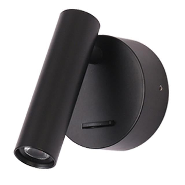 ZEROUNO led wall light wall lamp arm swivel home modern decor bedroom switch LED 3W reading light bedside indoor home interior