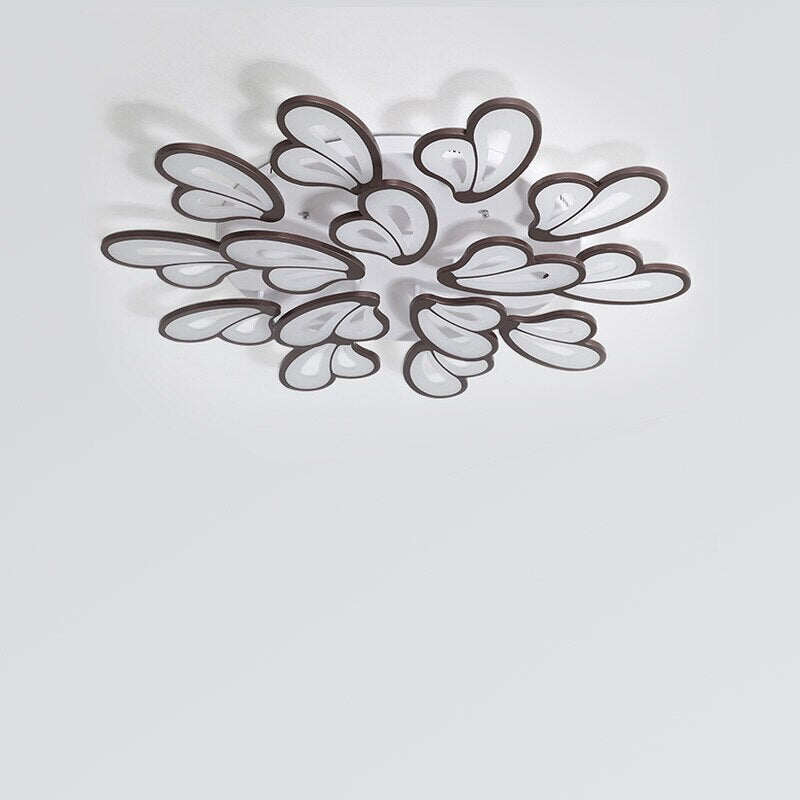 Black LED Ceiling Lights For Living Room Modern Indoor Home Decor Bedroom Plafon Lighting Kitchen Fixtures Acrylic Lamps Shade