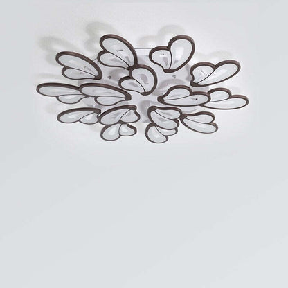 Black LED Ceiling Lights For Living Room Modern Indoor Home Decor Bedroom Plafon Lighting Kitchen Fixtures Acrylic Lamps Shade