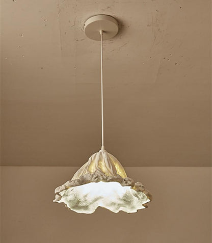 Retro Creativity Withered Lotus Leaf Branch Lamp Village House Decorative Chandelier Engineering Custom Lamp