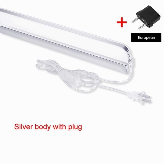 LED Mirror Light 40/50cm 9W/12W Waterproof Modern Cosmetic Acrylic Wall Lamp For Bathroom Light sconce lamp ZJQ0004