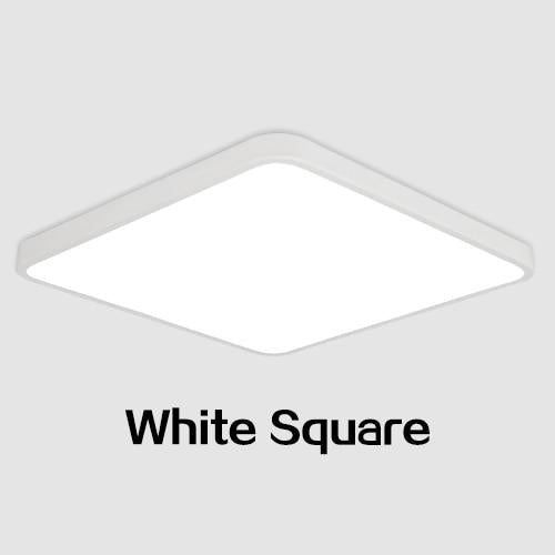 LED Ceiling Light Modern Lamp Living Room Lighting Fixture Bedroom Kitchen Surface Mount Flush Panel Remote Control