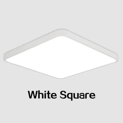 LED Ceiling Light Modern Lamp Living Room Lighting Fixture Bedroom Kitchen Surface Mount Flush Panel Remote Control