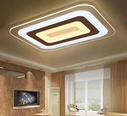 Modern Led Ceiling Lights For Indoor Lighting Plafon Led Square Ceiling Lamp Fixture For Living Room Bedroom Lamparas De Techo