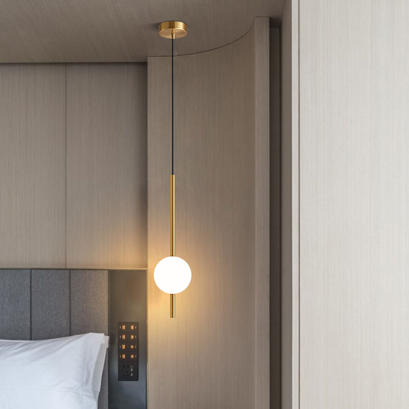 Bedside Pendant Lights for Bedroom Nordic Pendant Lamp for Kitchen Island Restaurant Dinning Room LED Lighting