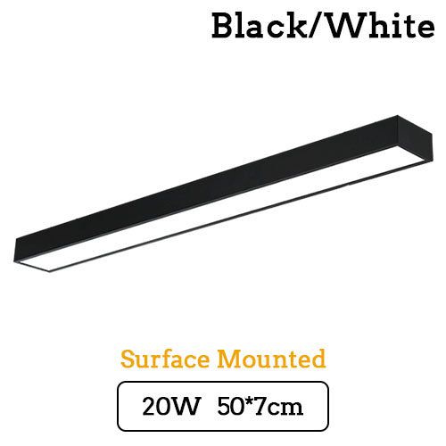 LED Modern Ceiling Light Lamp dimmable Surface Mount Rectangleindustrial wind Lighting Fixture Bedroom Living Room Office lights
