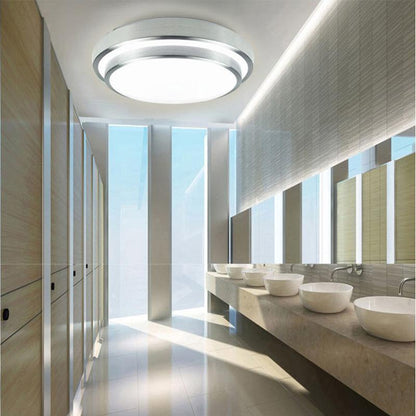 Modern 2.4G Remote Control LED Ceiling Light Aluminum Acryl High brightness Warm White+Cold White Dimming Surface Mounted Lamp