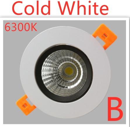 Led Downlight Dimmable lamp 3w 5w 7W 12w 15w 20w  30w 40w cob led spot ceiling recessed downlights round panel light