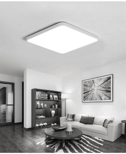 Ultra-thin Square LED Ceiling Lamp Kitchen Light Fixtures Living Room Surface Mount