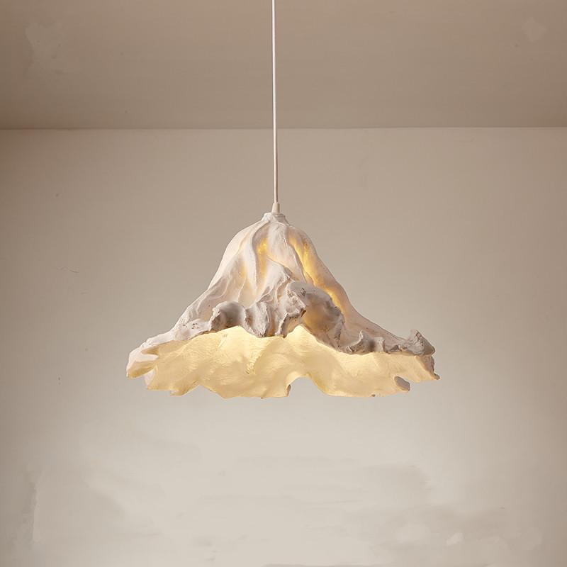 Retro Creativity Withered Lotus Leaf Branch Lamp Village House Decorative Chandelier Engineering Custom Lamp
