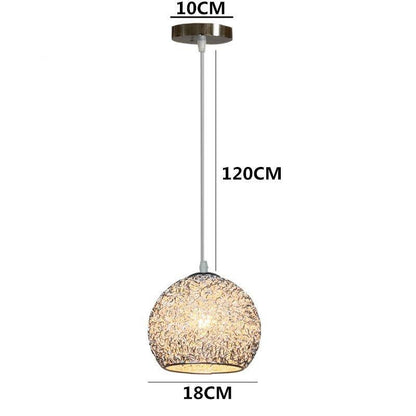 Simple Nordic Aluminum Chandelier
