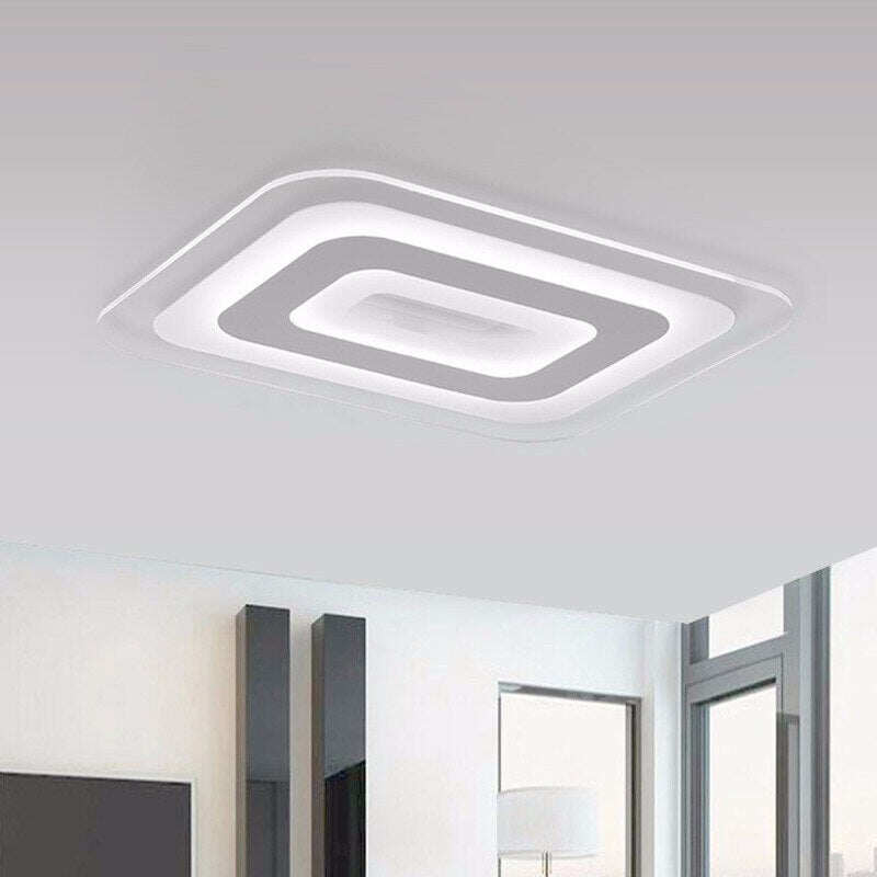 Ultra-thin Modern LED Ceiling Light For Living Dining Room Bedroom Lamps Kitchen Fixtures With Remote Diameter Lustre Iluminaria