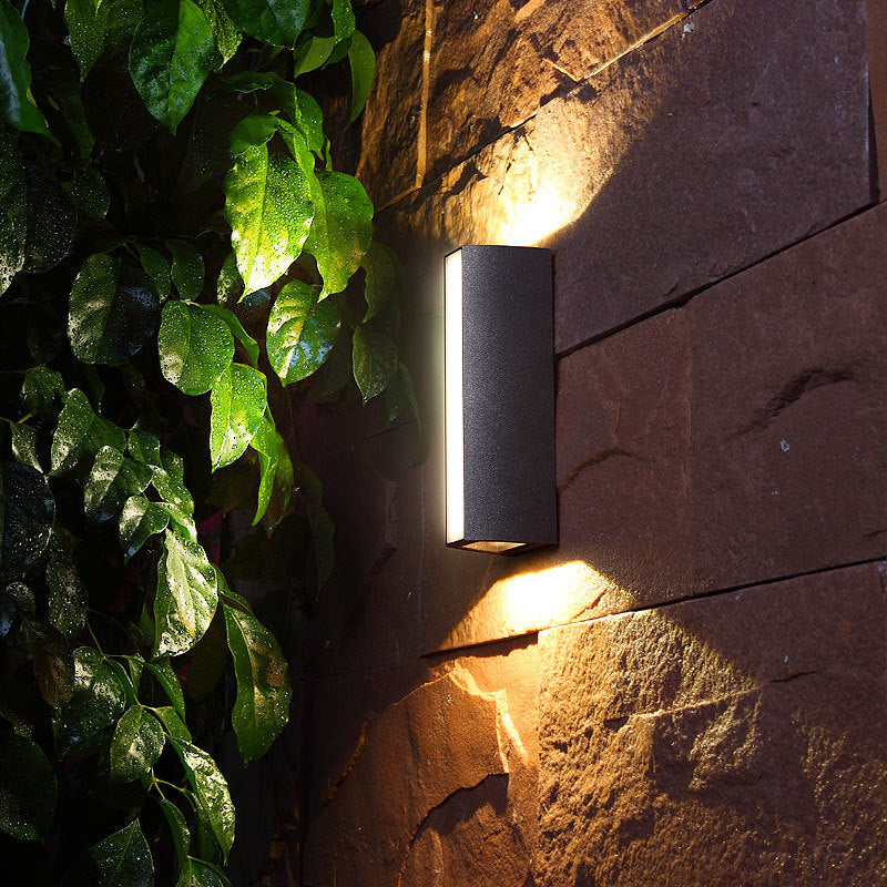 Modern LED Wall Lights Waterproof Outdoor Wall Lamp Long Strip IP65 Aluminum Wall Light Garden Porch Light