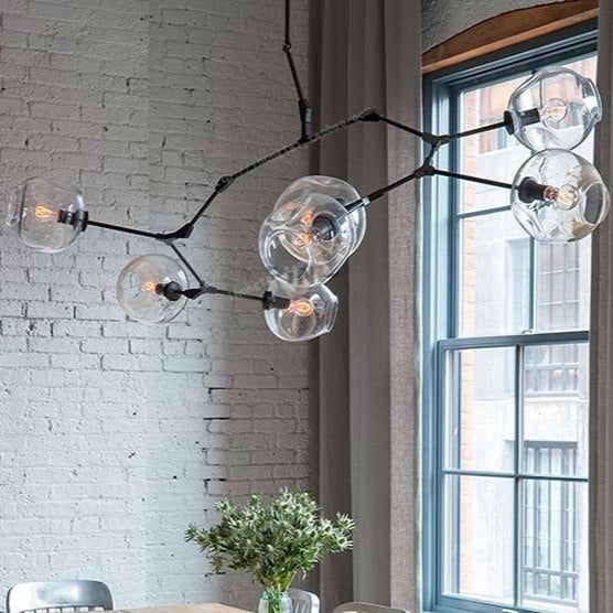 Modern Glass Pendant Light Nordic Dining Room Kitchen Light Designer Hanging Lamps Avize Lustre Lighting