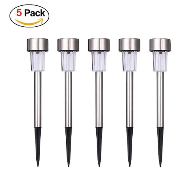 Outdoors Led Solar Lights Outdoor Solar Led Lawn Lamps Street Lighting Luminaria For Garden Decoration Solar Powered Path Lights