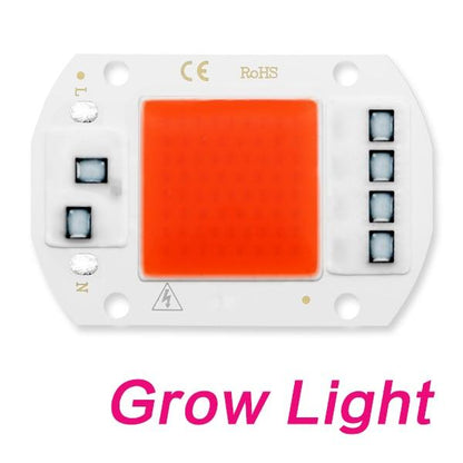 COB Chip LED Grow Light Phyto Lamp  20W 30W 50W Full Spectrum No need driver For Growth Flower Seedling Grow Plant