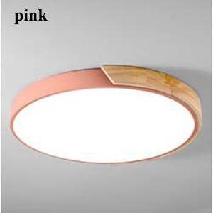 Nordic Oak App Dimmable Led Ceiling Lights Living Room Round Multicolor Alloy Led Ceiling Lamp Bedroom Led Ceiling Light Fixture