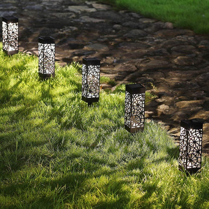 8 Pcs Solar Powered LED Garden Lights, Automatic Led for Patio, Yard and Garden