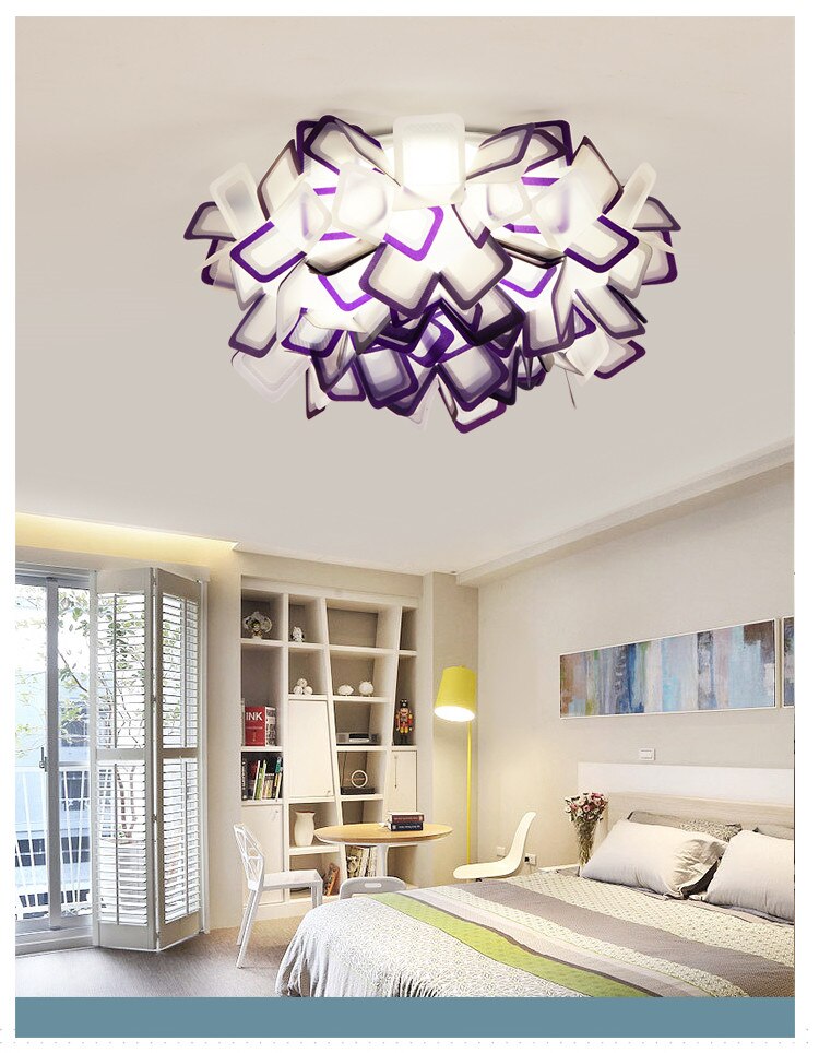 Modern LED Lamp Ceiling Lights Indoor Lamp Ceiling Lighting PVC Living Bedroom Shop Casting Molding Seal Dustproof Hardlights