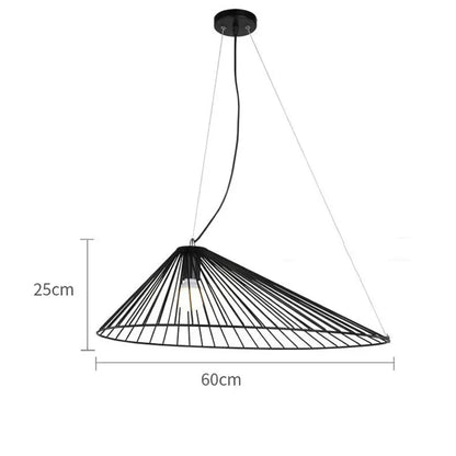 Postmodern Pendant Lights Iron  Vertigo Suspension Dining Room Luminaire Steel Lamp for Living Room