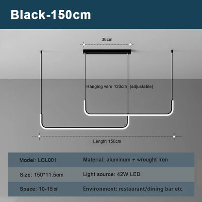 Smart LED Pendant Lights Remote Control Hanging Lights Dining Room Bedroom Living Room Hanging Lamps Led Lighting