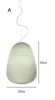 Nordic Style Personalized Art Chandelier Creative Japanese Inn B & B Hotel Bedroom Dining Room Model Room White Chandelier