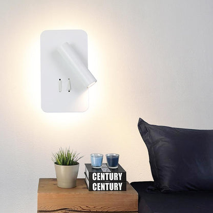 LED Wall Lamps Reading 3W 6W Strip light Back light bedroom Study living room  Sconce Adjustable With Switch Bedside Wall light