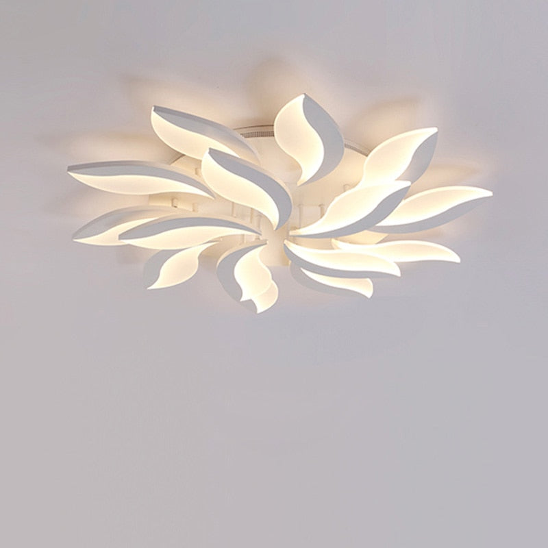 Modern LED Ceiling Lights Fixtures Living Room Hardware Acrylic Lampshade With Remote Bedroom Lamp Lamparas De Techo