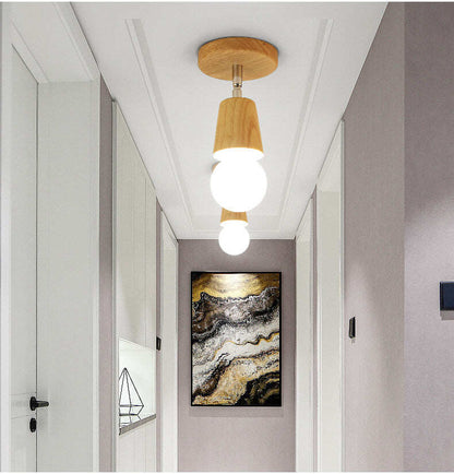 E27 5W Iron Ceiling Lamp Shade Pendant Light Covers and Shades Triangle Metal Ceiling Lamp