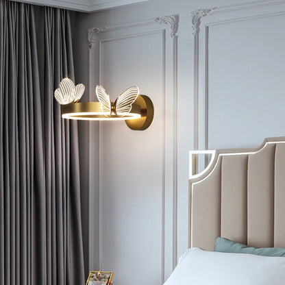 Butterfly LED Wall Lamp Indoor Lighting For Home Living Room Decoration Bedroom LED Night Lights