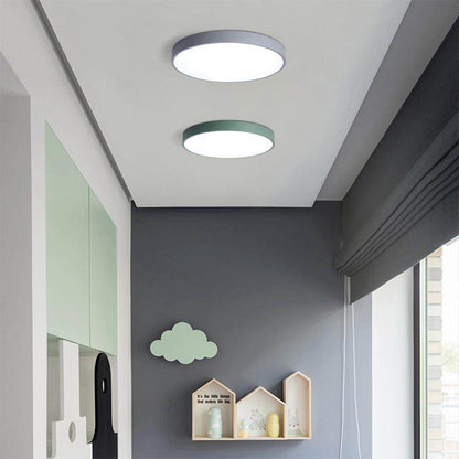 LED Simple Ceiling Lights 5CM Bedroom Study Room Remote Lamp Modern Plafonnier Led Lighting Home Indoor Decoration Plafondlamp
