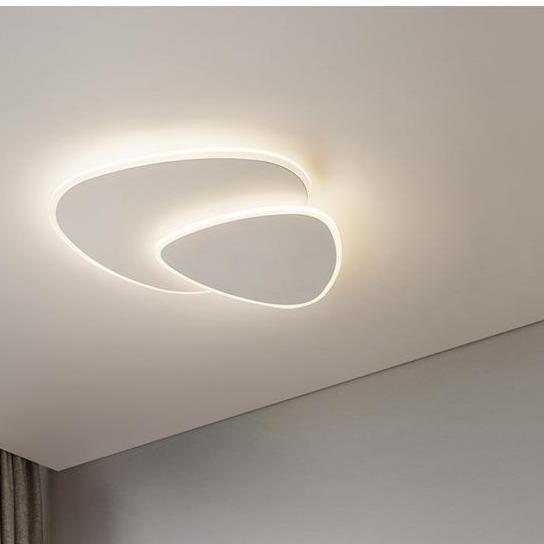 Minimalist Master Bedroom Lamp Nordic Room Lamp Modern Simple Creative Bedroom Master Lamp Triangular Pebble Ceiling Lamp