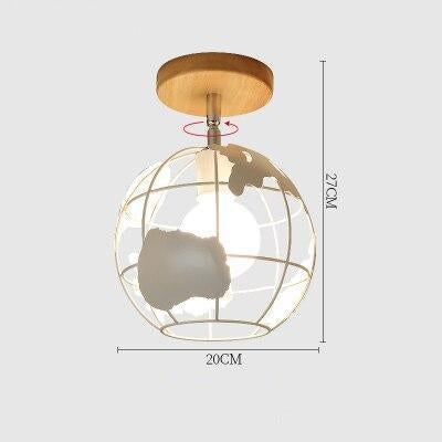 E27 Iron 5W Iron Ceiling Lamp Shade Pendant Light Covers and Shades Triangle Metal Ceiling Lampshades(Not includ bulb)